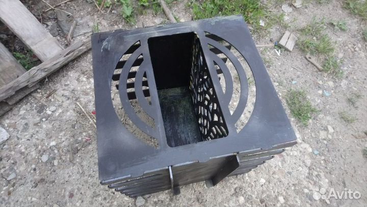 Мангал вертикальный разборный