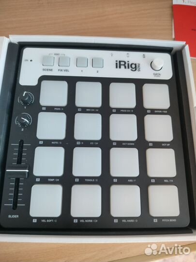 Midi контроллер iRig pads iPhone, iPad, Mac и PC
