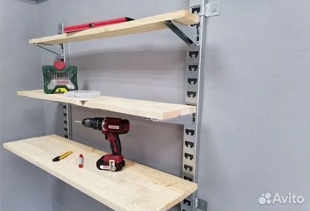 Металлические стеллажи для дома и гаража