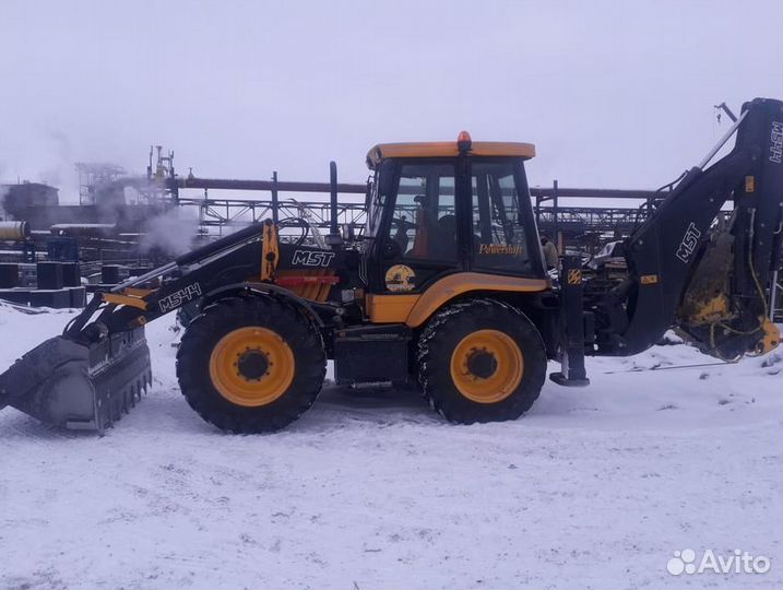 Экскаватор погрузчик JCB / Услуги экскаватора