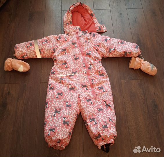 Зимний комбинезон на девочку