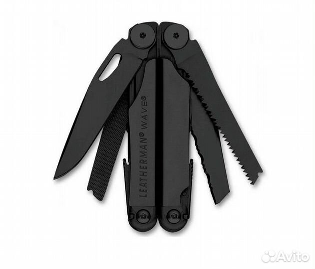 Мультитул Leatherman Wave Plus Black, 18 функций