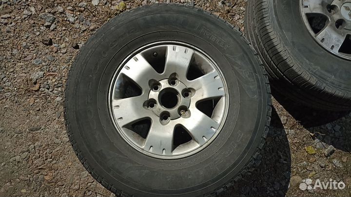 Колеса Mitsubishi Pajero 3, шины Pirelli