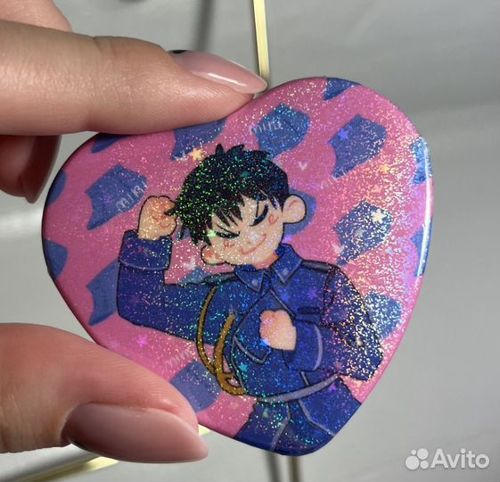 Значок Рой Мустанг для покупателя