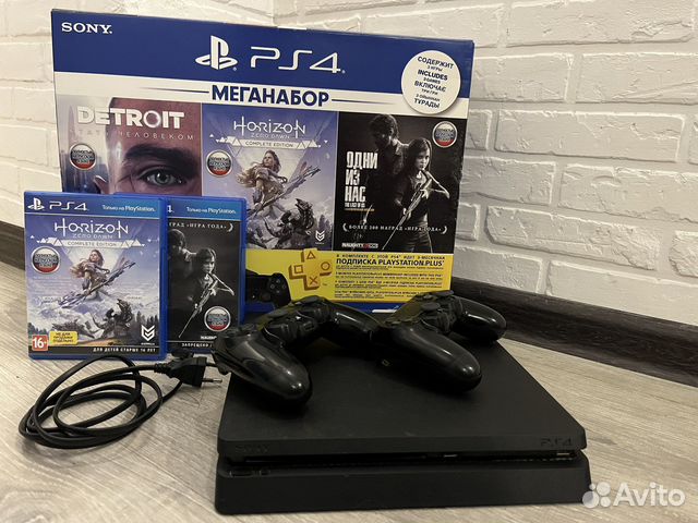 Ps4 slim 1tb с играми купить в Нижнем Новгороде | Электроника | Авито