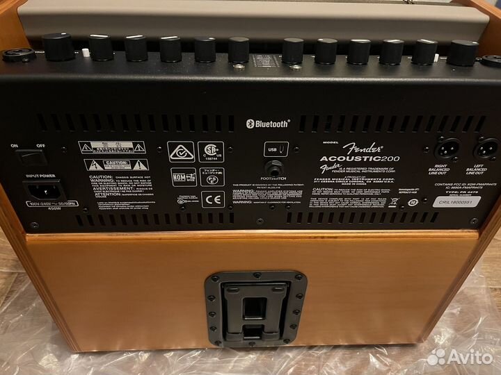 Fender acoustic 200 Комбоусилитель