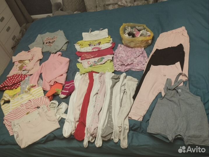 Отдам вещи на девочку 92-98