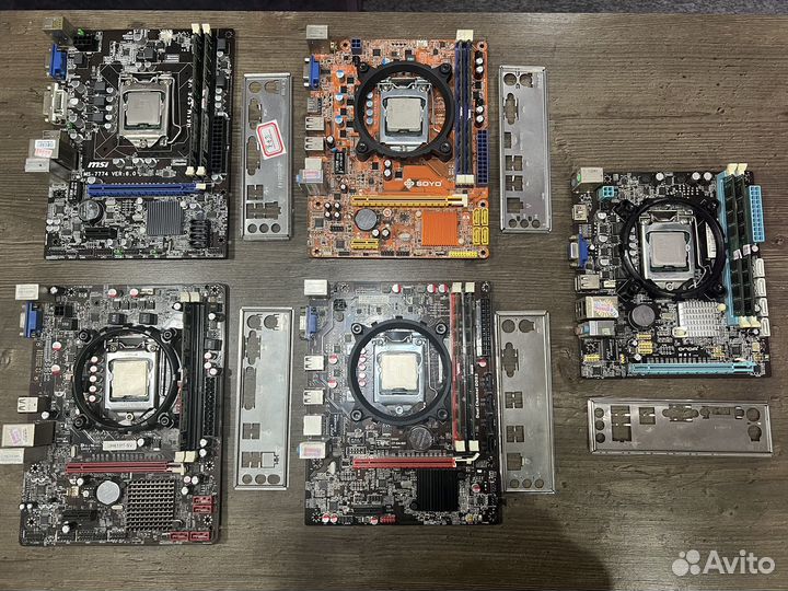 Материнская плата 1155 / Core i3 2130 / 8GB