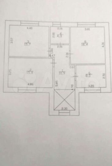 Коттедж 154 м² на участке 5 сот.