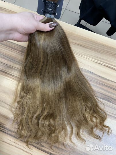 Донорские волосы для наращивания 40-45 см