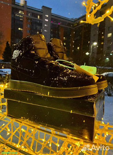 Кроссовки Nike Air Jordan тёплые (Арт.14805)