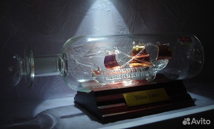 Корабль в бутылке «нина 1492»