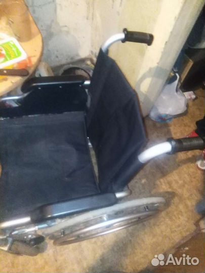 Инвалидная коляска складная бу