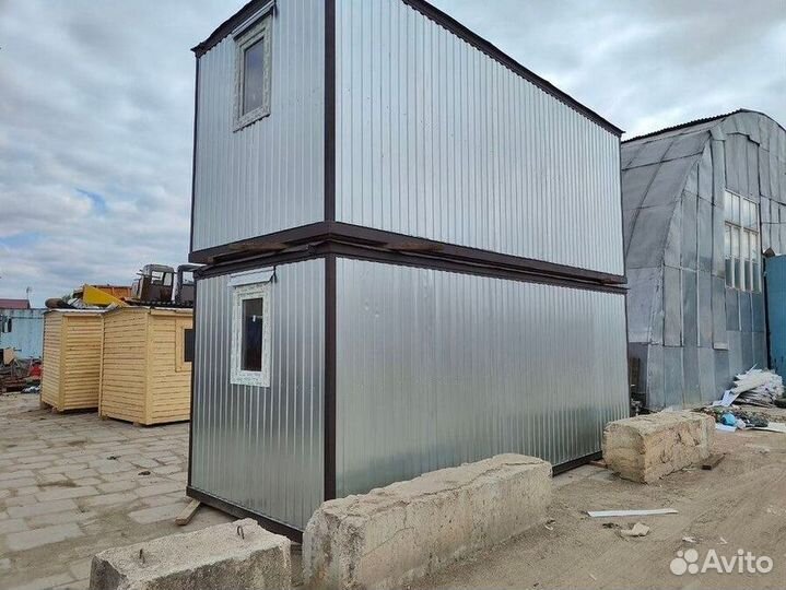 Бытовка деревянная утепленная с электрикой