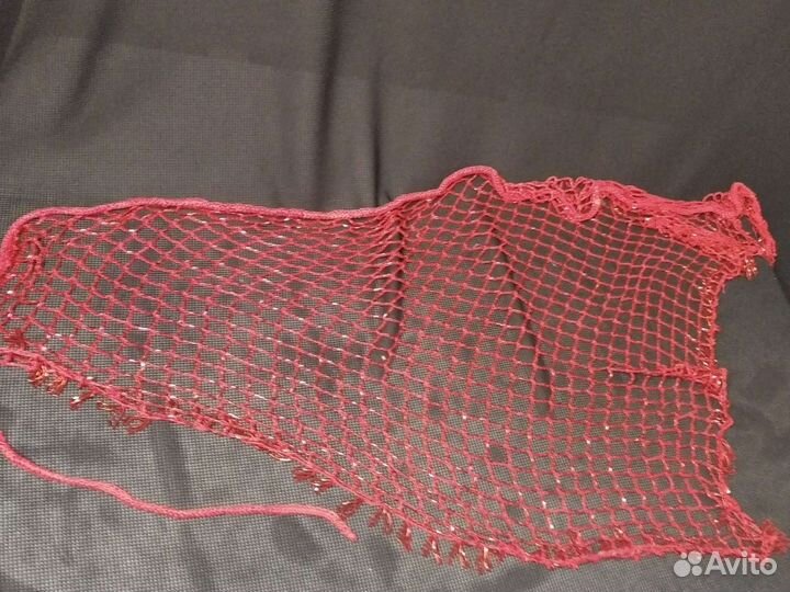 Платок вышитый бисером