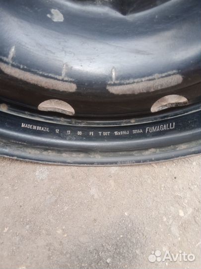 Штампованные диски р15 с колпаками