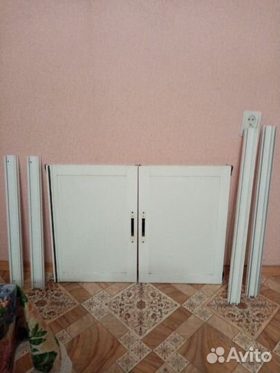 Двери для холодильника под окно металл Россия