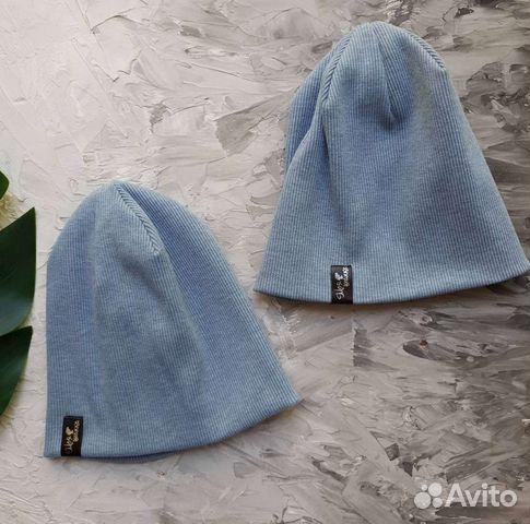 Трикотажные детские шапочки на весну