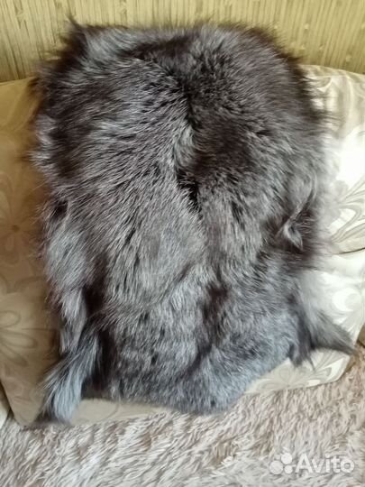 Мех серебристой лисы(шкурка)