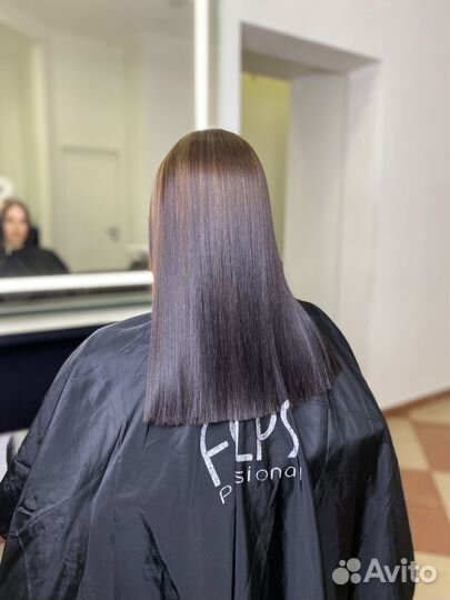 Ботокс для волос кератиновое выпрямление