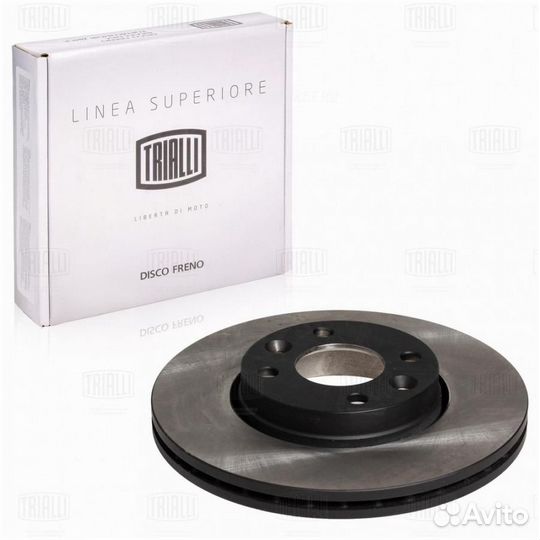 Trialli DF 0951S Диск тормозной перед LCV