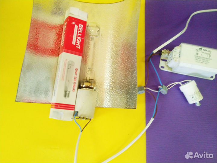 Комплект днат 250 ват в сборе для растений