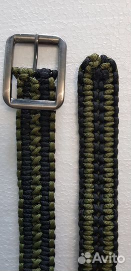 Ремень пояс из паракорда с пряжкой