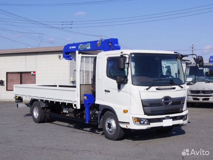 Бортовой грузовик Hino 500 (Ranger) с КМУ Tadano, 2019