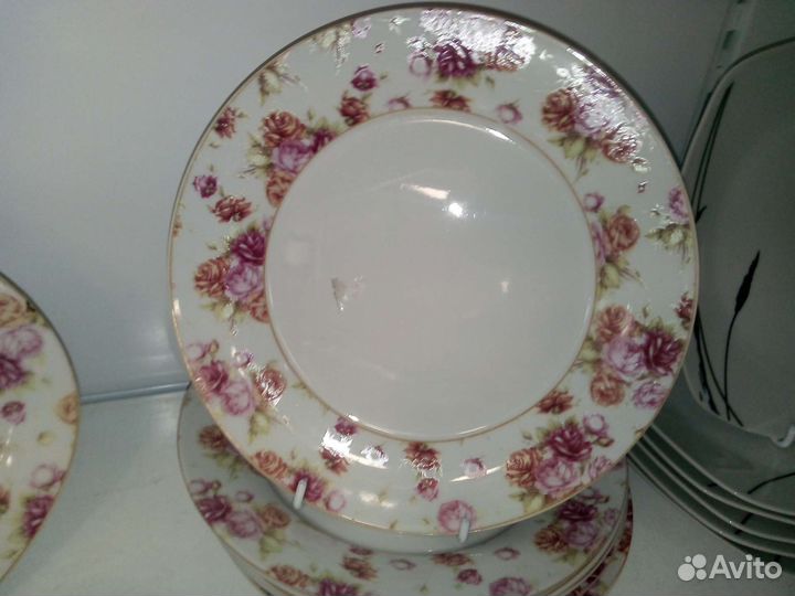 Сервиз столовый Костяной фарфор Fine Porcelain 10п