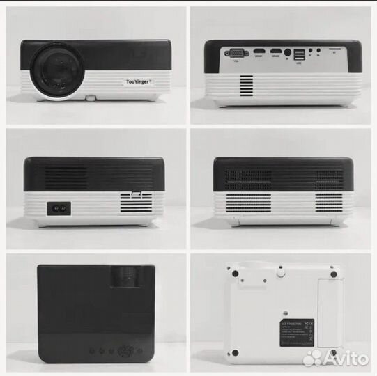 Проектор 1080p белый