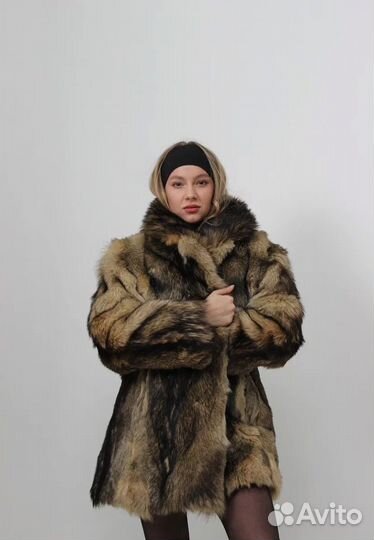 Шубка из волка vintage