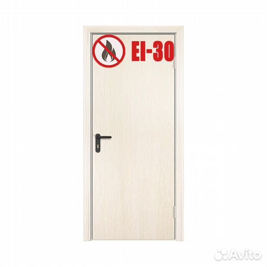 Двери противопожарные деревянные, производство