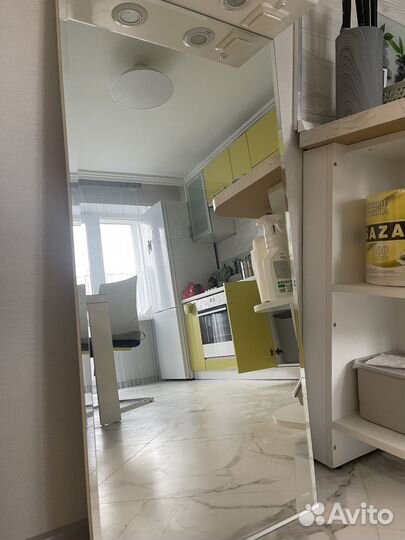 Зеркало для ванной 50х110 с подсветкой Flumen