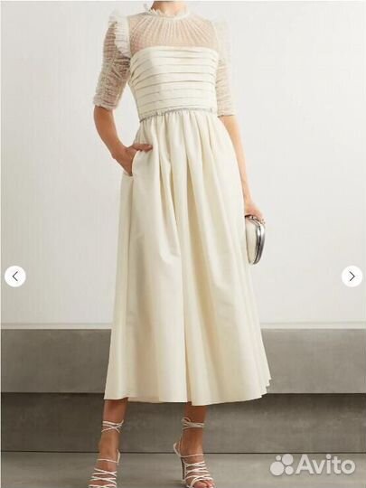 Платье айвори на свабьбу роспись нарядное