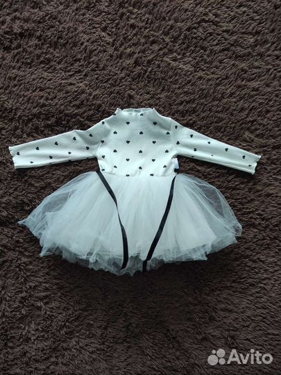 Платье для девочки 74 80