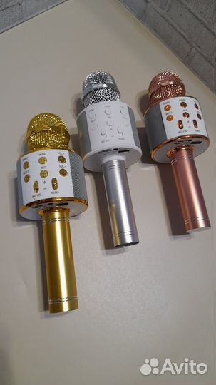 Микрофон колонка bluetooth с функцией караоке