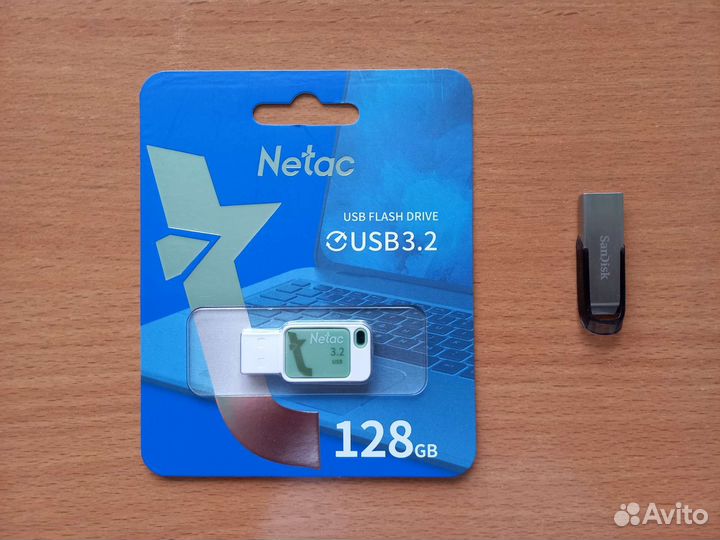 Новые флэшки 128 Gb USB 3.2