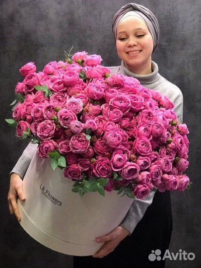 Пионовидные розы с доставкой