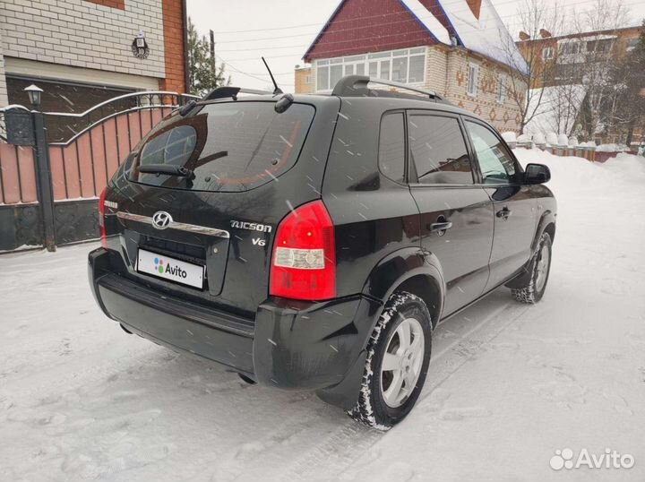 Hyundai Tucson 2.7 AT, 2005, 283 000 км
