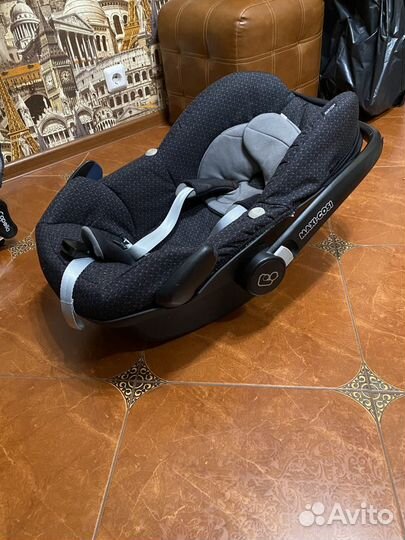 Автолюлька maxi cosi с базой isofix