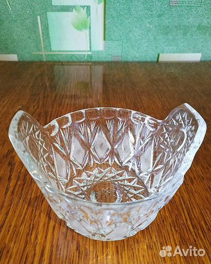 Салатники хрустальные, конфетницы