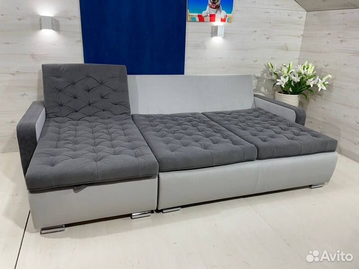 Модульный диван с подлокотниками