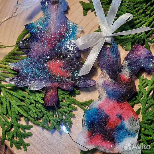 Новогодние игрушки ручной работы