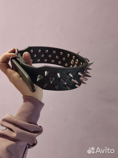 Ошейник для собак с шипами