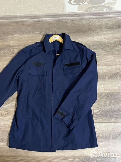 Форма охраны синяя