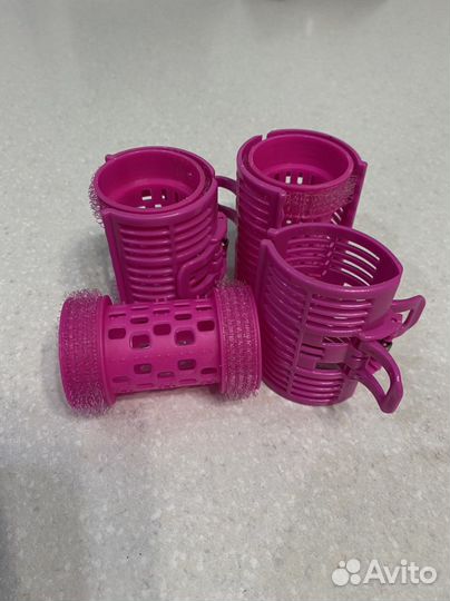 Бигуди с фиксатором Clarette диаметр 4 см