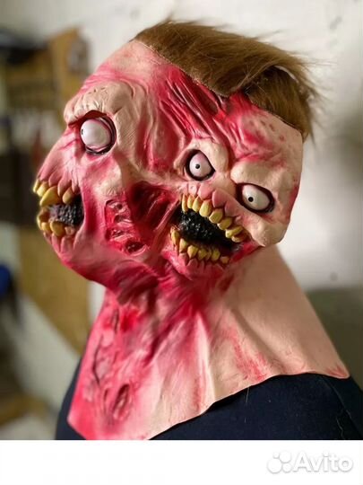 Маска зомби для аниматоров