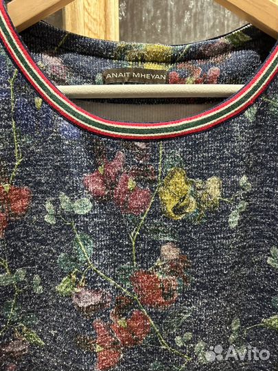 Платье теплое 46