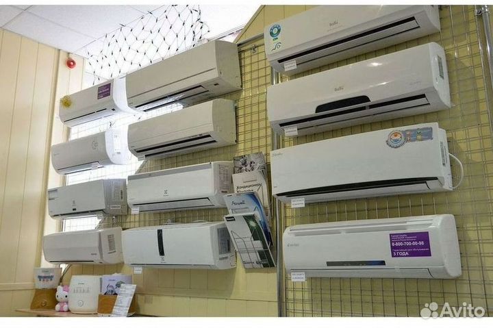 Сплит система с установкой