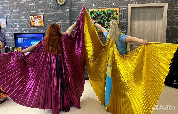 Крылья гофрированные